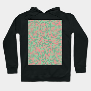 pixel colorful pattern design Hoodie